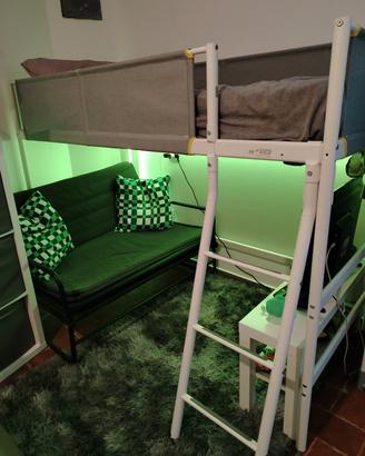 letto soppalco Ikea Vitval