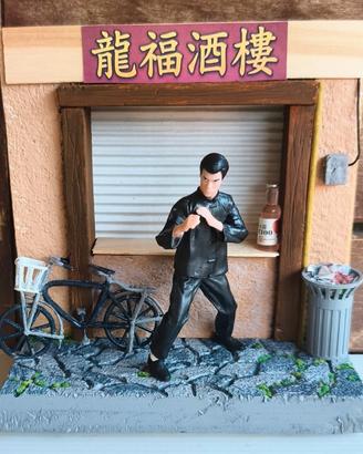 Diorama Artigianale "Street Arts" Bruce Lee  