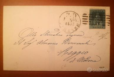 Antichi Stati Italiani - Toscana 1853 - 4 Crazie