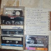 9 musicassette masterizzate mix U2