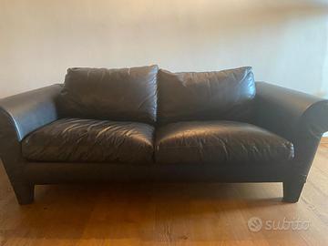 Divano vera pelle Made in Italy