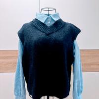 Gilet in Lana e Alpaca ZARA - Nuovo con Cartellino