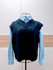 Gilet in Lana e Alpaca ZARA - Nuovo con Cartellino