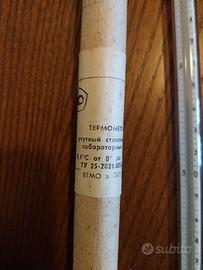 Termometro di precisione sovietico 0°C/+55°C