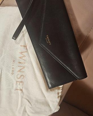 Pochette nera Twinset