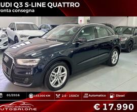 Audi Q3 QUATTRO S-line S-tronic FINANZIABILE