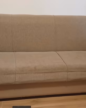 Divano letto 3 posti con contenitore 