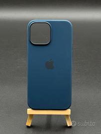 Cover originale Apple in silicone blu scuro