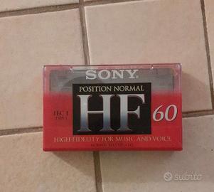 Audiocassetta Sony HF60 IECI/TYPE I
