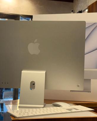 IMAC 24" M1 SILVER 8GB/512GB -GARANZIA 12 MESI