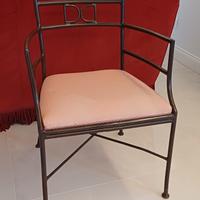 6 Sedie in Ferro battuto