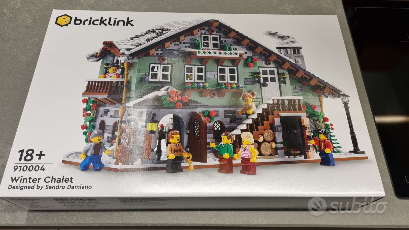 レゴ LEGO bricklink 冬の山小屋 910004-
