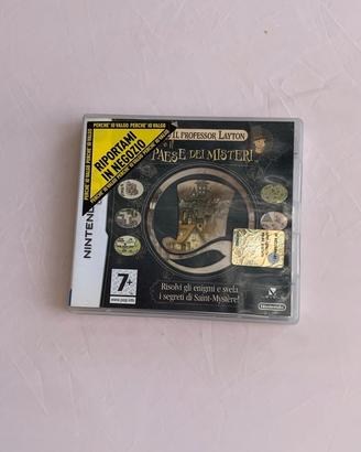 Il Professor Layton gioco schedina Nintendo 3DS