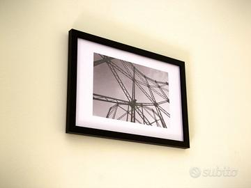 Architettura stampa fotografica in bianco nero