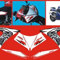 Adesivi Yamaha R6 2003/05 (kit completo)