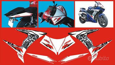 Adesivi Yamaha R6 2003/05 (kit completo)