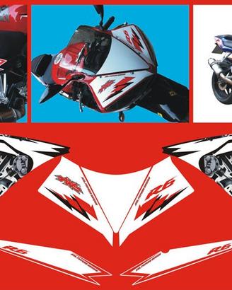 Adesivi Yamaha R6 2003/05 (kit completo)