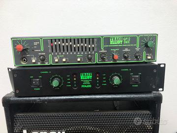 Trace Elliot preamp + finale 600 watt