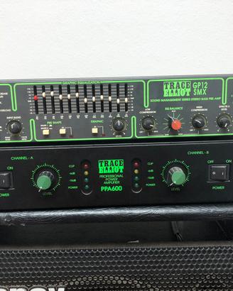 Trace Elliot preamp + finale 600 watt