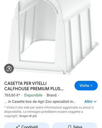 box per vitelli, capre,pecore