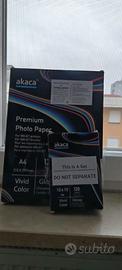 Confezione carta foto 120 in A4 e 120 10x15