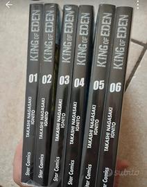 Manga horror King of Eden