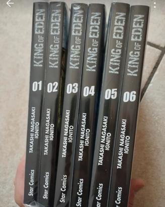 Manga horror King of Eden