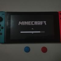 Nintendo switch + Minecraft + mario 8 deluxe