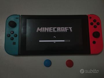 Nintendo switch + Minecraft + mario 8 deluxe