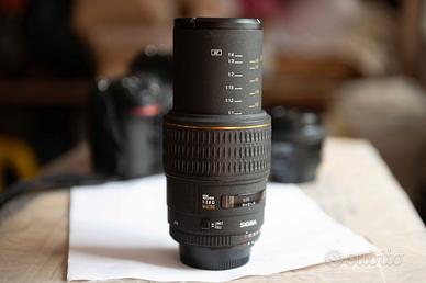 Nikon Sigma 105 EX macro f2,8 rapporto 1:1