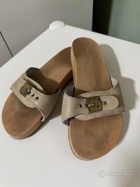Zoccoli Scholl Pescura Flat