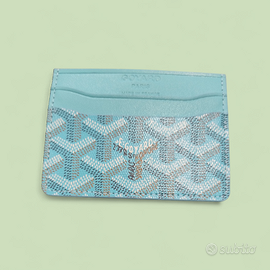 Goyard Portacarte Azzurro