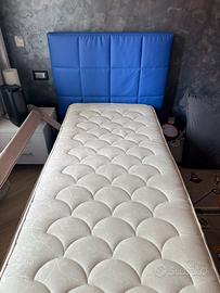 Letto imbottito contenitore singolo NUOVO