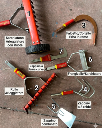 ATTREZZATURA  NUOVA WOLF GARTEN