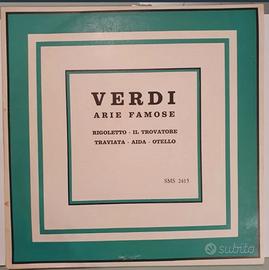 Giuseppe Verdi - Arie famose - Vinile LP 33 giri