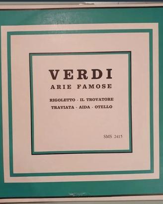Giuseppe Verdi - Arie famose - Vinile LP 33 giri