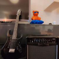 Chitarra elettrica Harley Benton RG Junior + Ampli