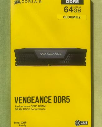 Ram Corsair Vengeance ddr 5 64GB(2x32)