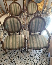 Poltrona in stile Luigi XVI