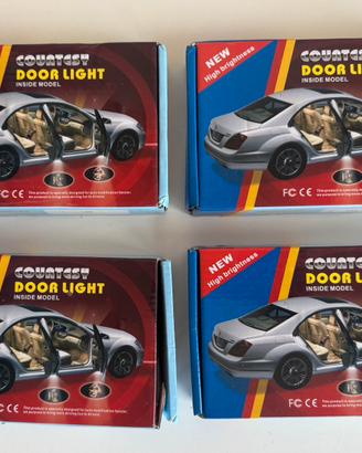 Luci LED Portiera Auto Proiettore Logo - 4 Kit
