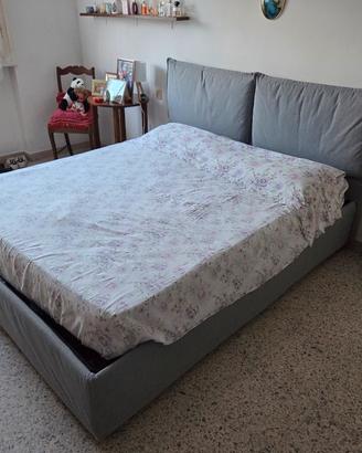 Letto contenitore con materasso