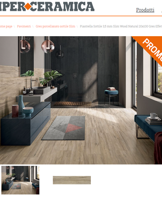 Mattonelle Gres3,5 mm Iperceramica (6 metriquadri)