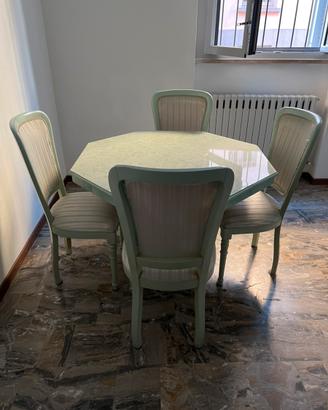 Sala  da pranzo completa stile veneziano