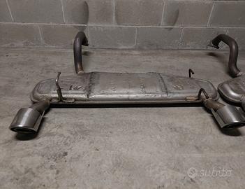 Marmitta 500 Abarth svuotata