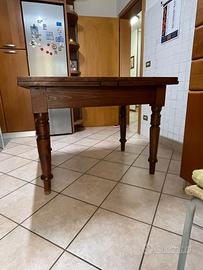 Tavolo tedesco rettangolare secolo scorso