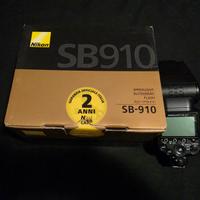 Flash Nikon SB-910 praticamente perfetto