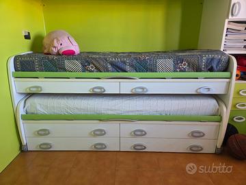 Letto a castello basso