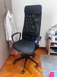 Sedia da ufficio, Vissle grigio scuro- IKEA