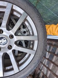 4 cerchi in lega 17 bmw x1 e84  
