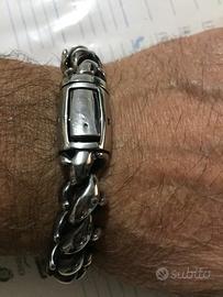 Bracciale uomo acciaio